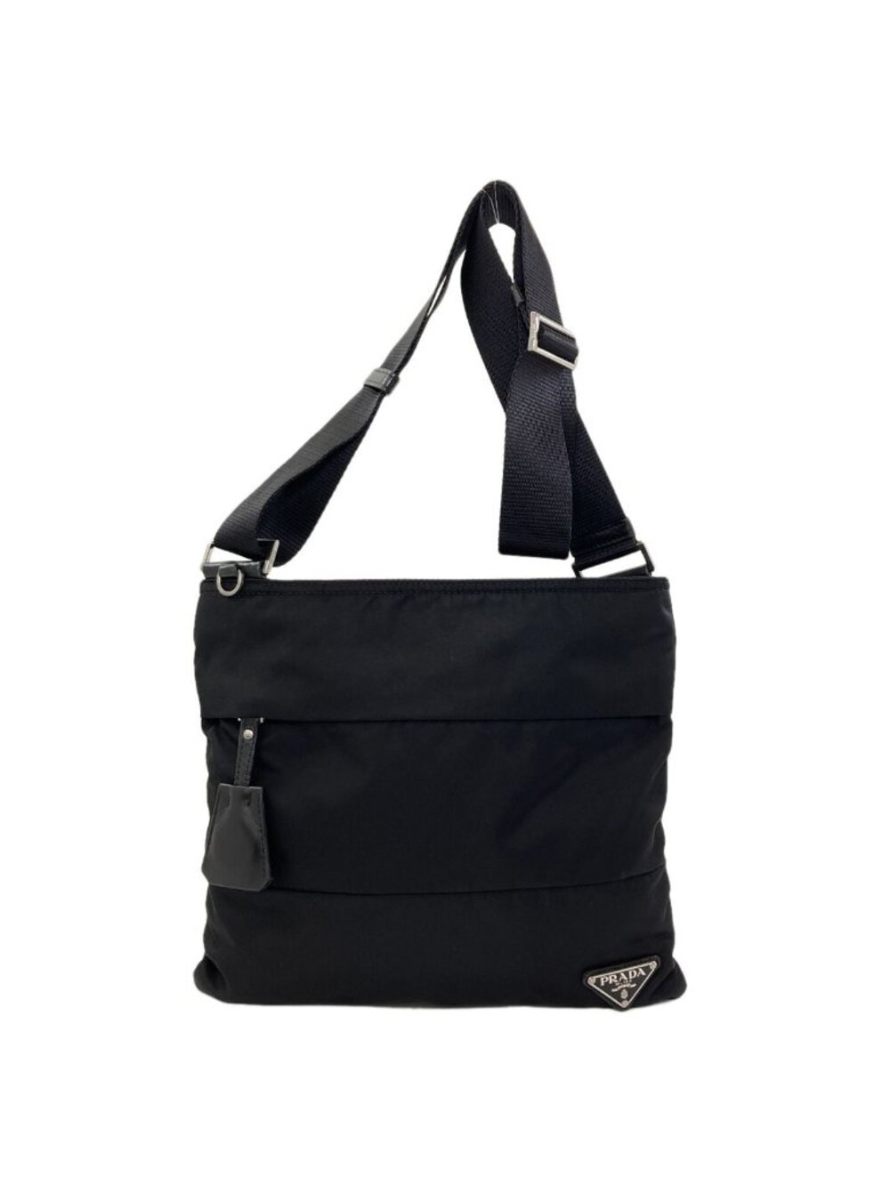 Prada Logo Shoulder Bag Nylon
